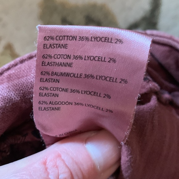 Anthropologie cotton blend cropped pant - Picture 3 of 4